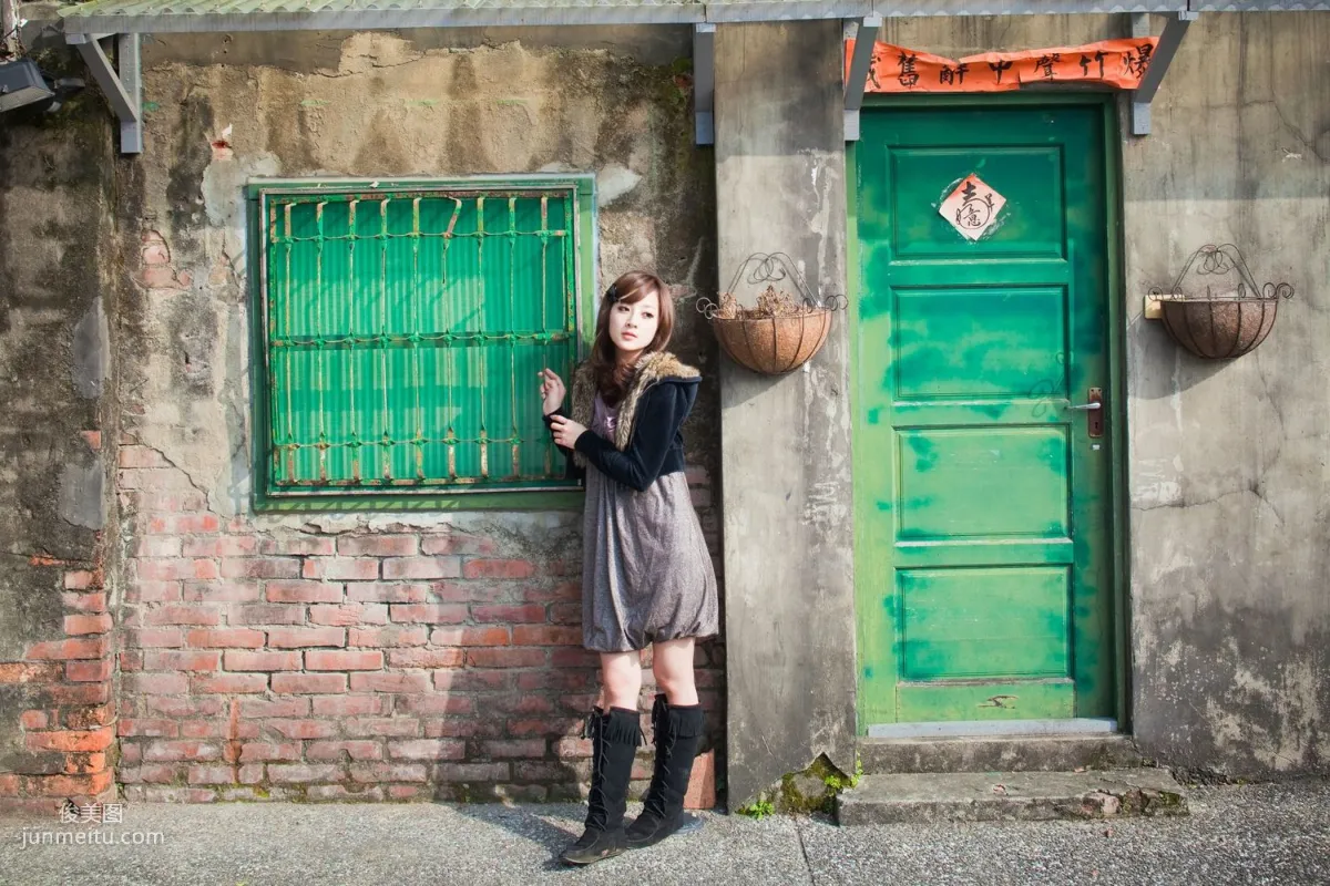 Guo Zi MM/Zhang Kaijie, Sisi South Village + Daan Forest Park Outdoor Shoot Photo Set photo 45