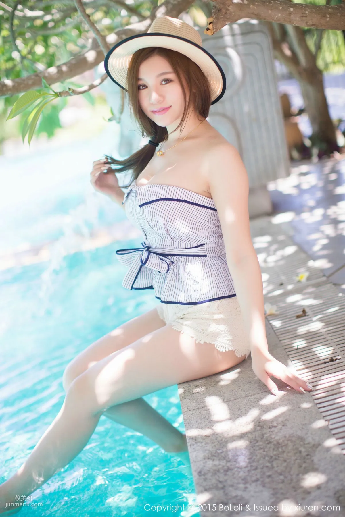 Liu Yaxi Sanya Travel Shoot Fresh and Sweet Series [Boluoshe] Vol.014 Photo Set photo 43
