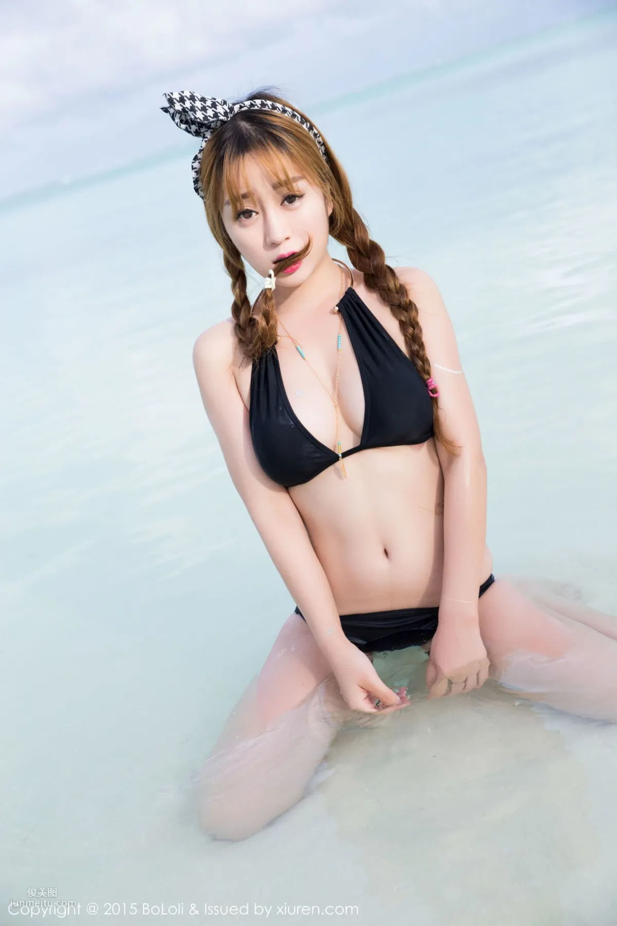 Wang Yuchun 'Maldives Travel Shoot' Beautiful Swimwear [Boluoshe] Vol.072 Photo Set photo 40