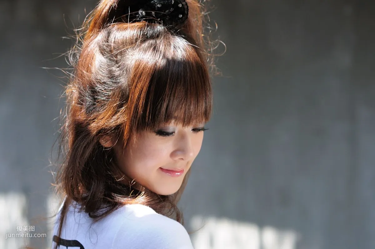 Taiwan Internet Celebrity Guozi MM, Children's Traffic Museum Street Snap Photo Set photo 20