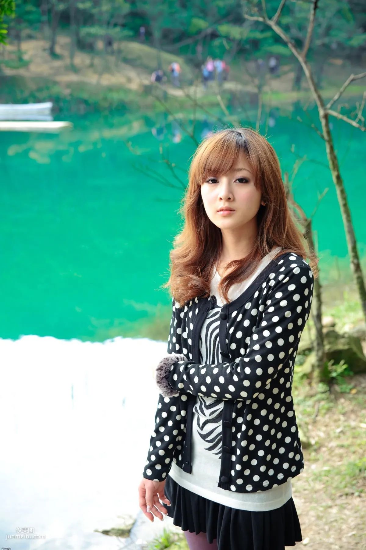 Taiwan Goddess Guozi MM Xinshan Menghu Outdoor Shoot Photo Set photo 8