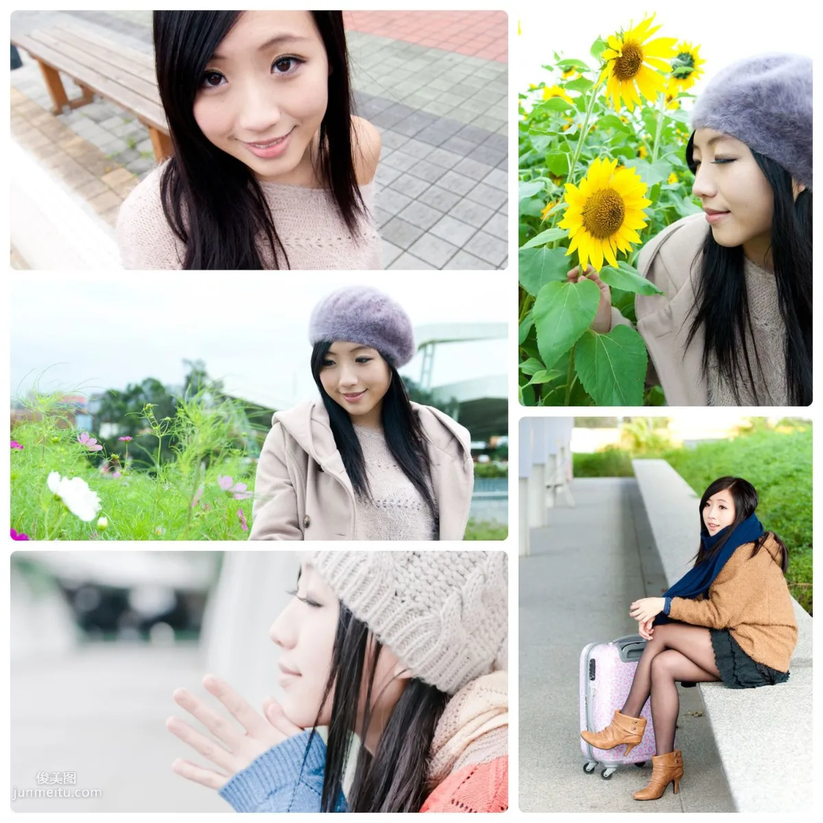 Taiwan Beauty Jiawen Yuanshan Outdoor Shoot Photo Set photo 16