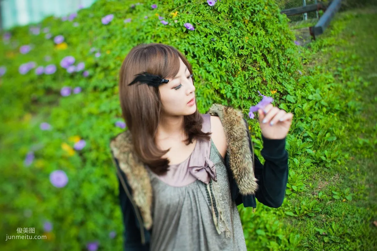 Guo Zi MM/Zhang Kaijie, Sisi South Village + Daan Forest Park Outdoor Shoot Photo Set photo 42