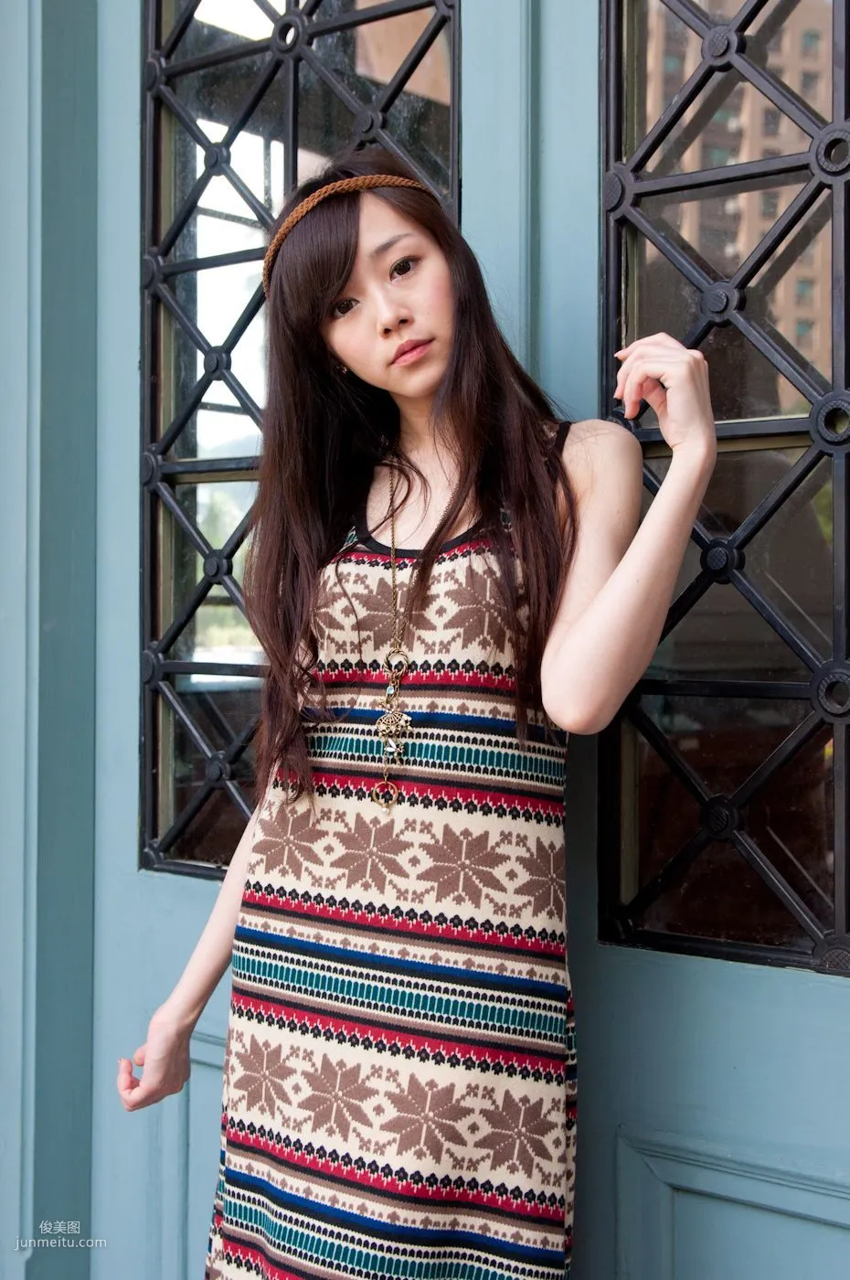 Taiwan Pure Beauty Mika Water Museum Street Snap Photo Set photo 36