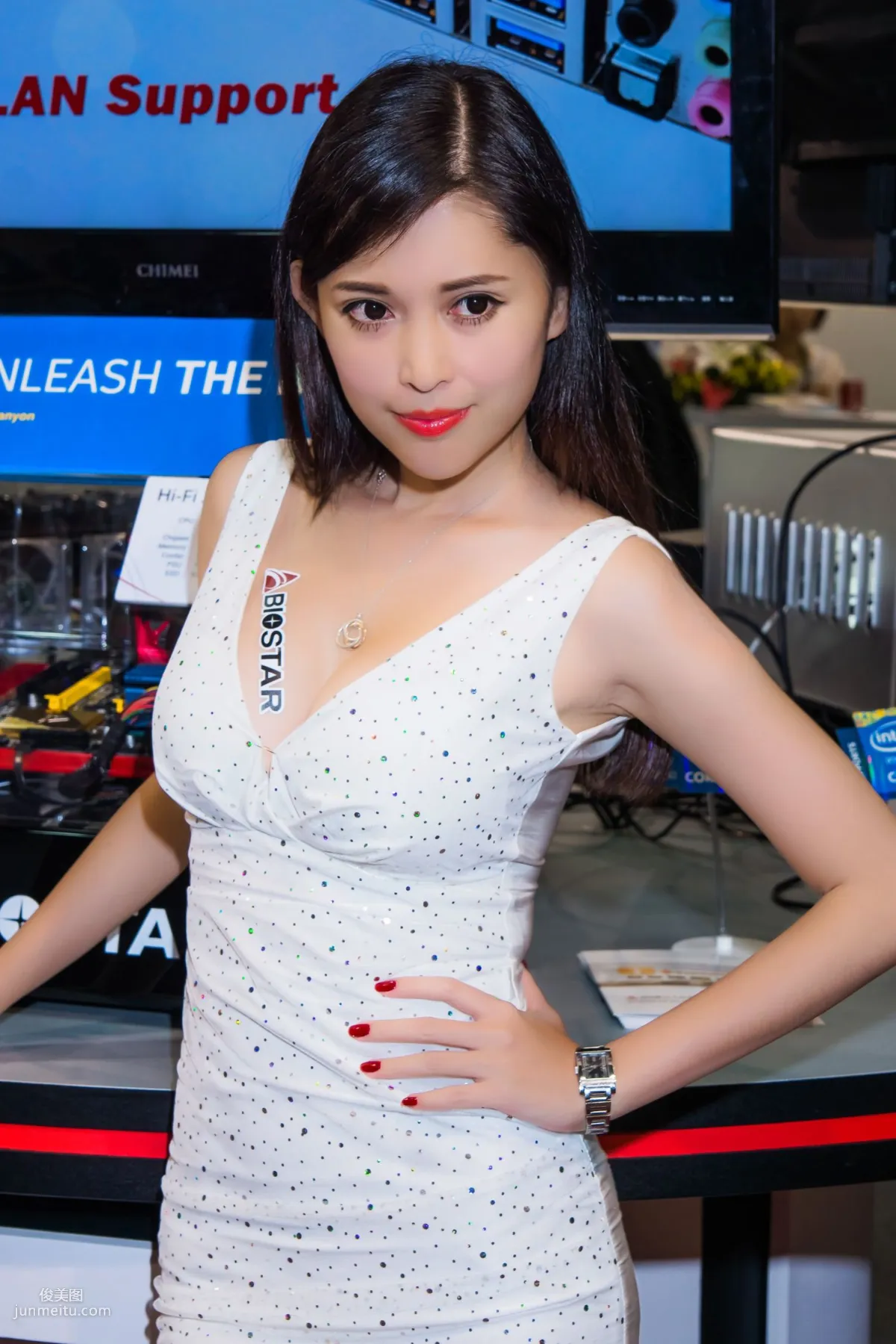 Beautyleg Leg Model Avy Various Exhibition Booths HD Beautiful Pictures Big Collection photo 9