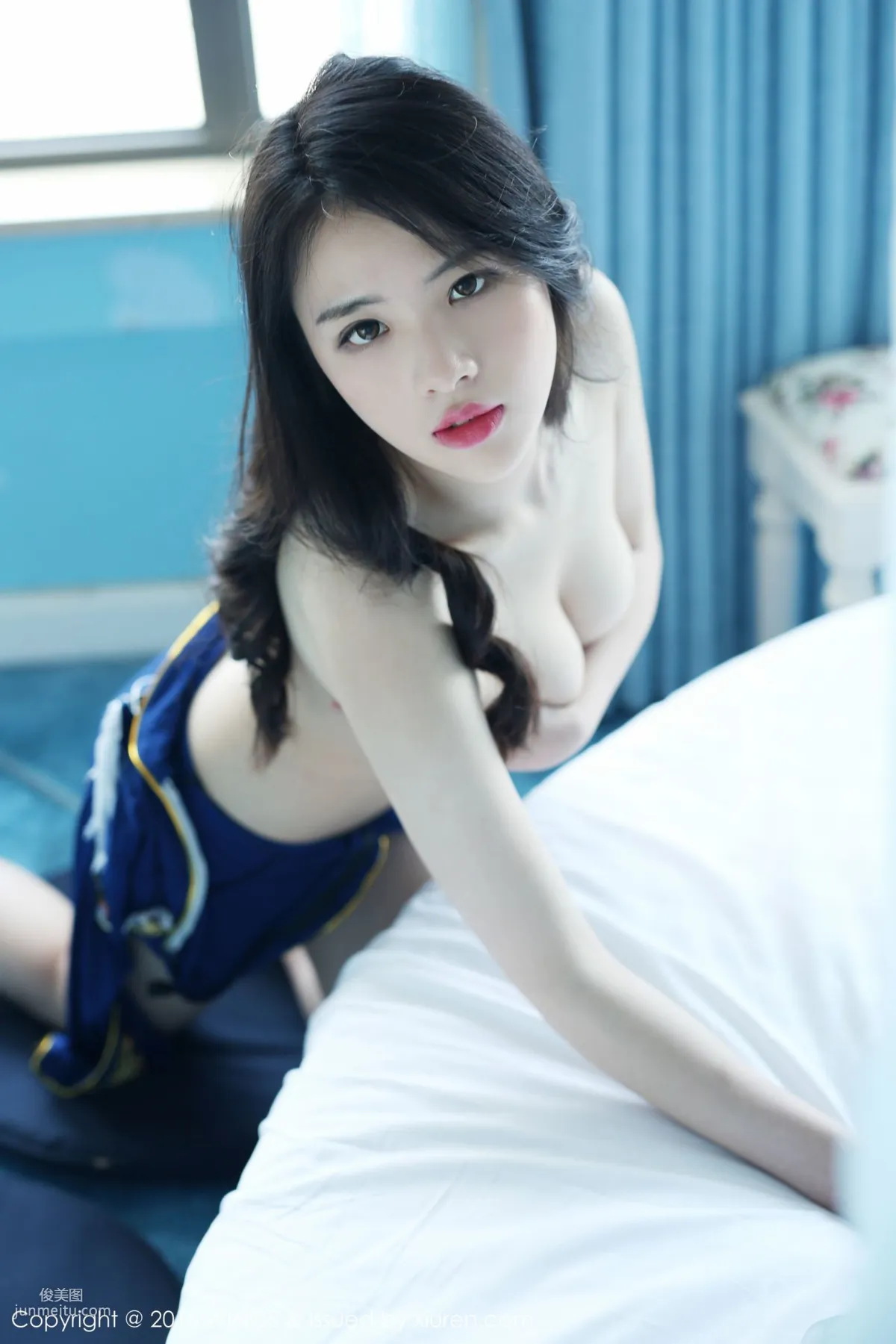 Shu Linpei《Policewoman Uniform Temptation + Lingerie + Lace Stockings》 [WingS] Vol.009 Photo Set photo 11