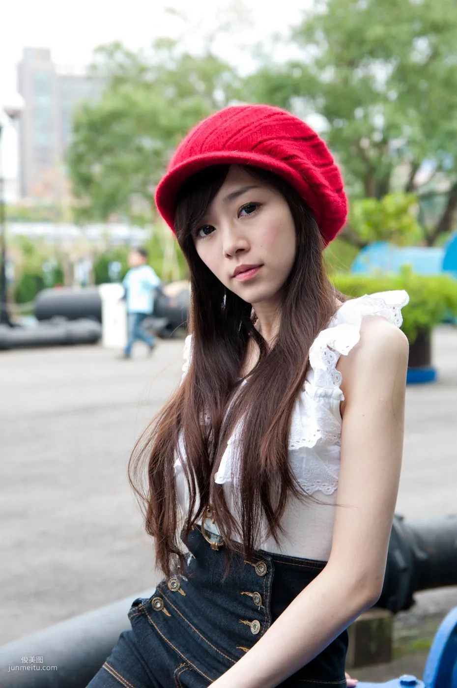 Taiwan Pure Beauty Mika Water Museum Street Snap Photo Set photo 43