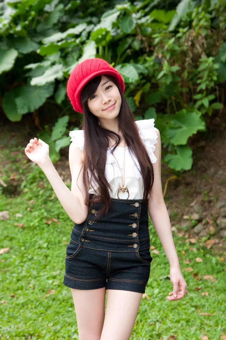 Taiwan Pure Beauty Mika Water Museum Street Snap Photo Set photo 63