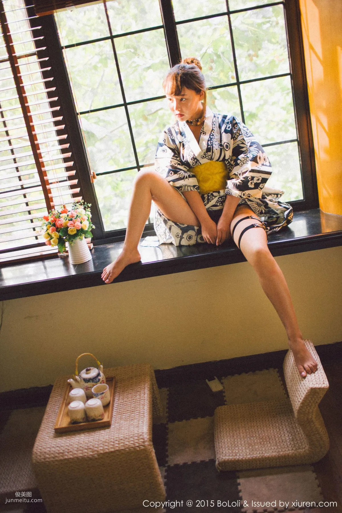 Liu Youqi Sevenbaby, Kimono Theme [Boluoshe] Vol.056 Photo Set photo 9