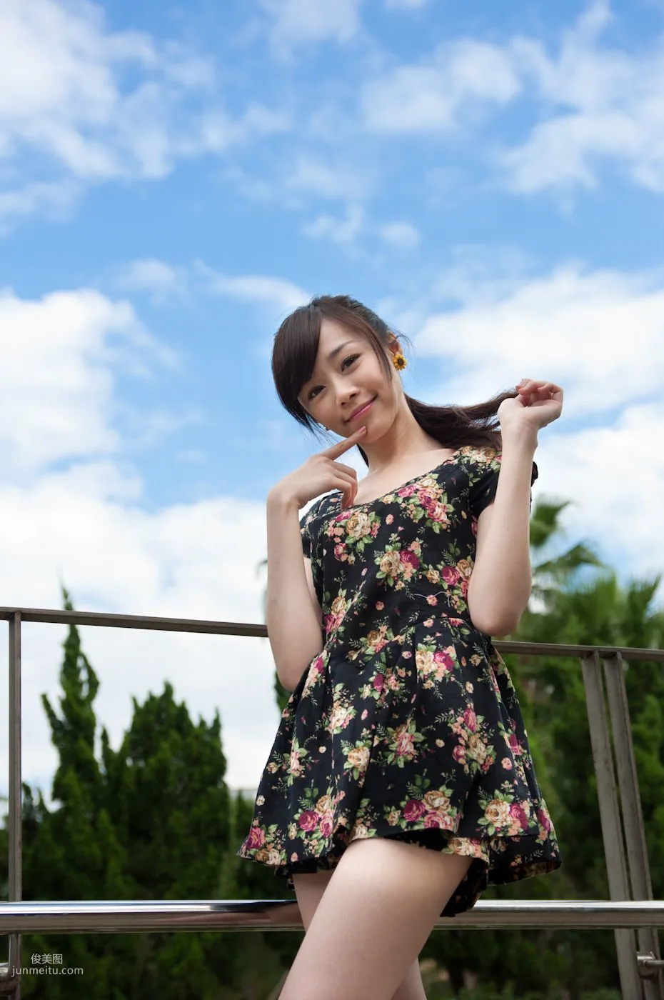 Taiwan Pure Beauty Mika Water Museum Street Snap Photo Set photo 80