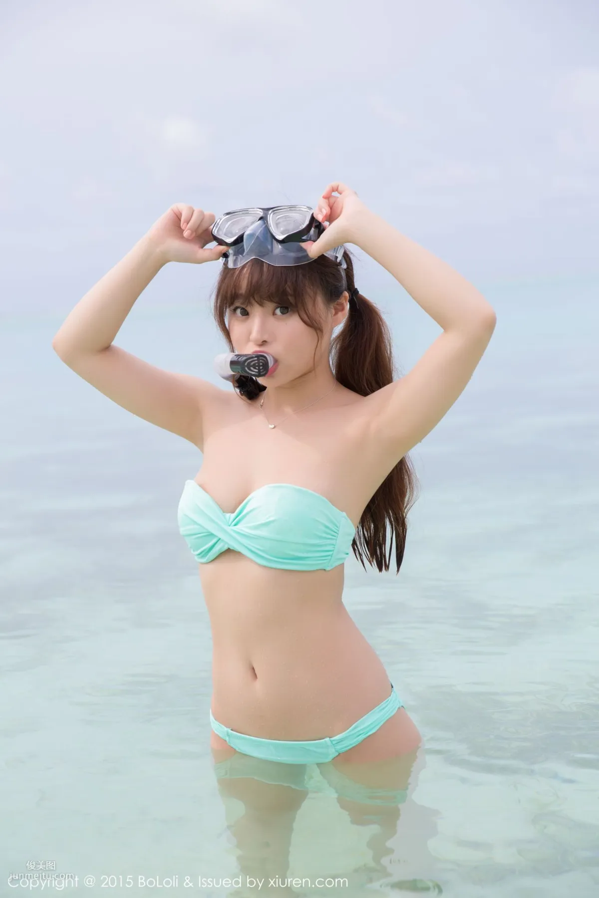 Liu Youqi Sevenbaby, Maldives Travel Shoot, Seaside Wet Body Edition [Boluoshe] Vol.049 Photo Set photo 29