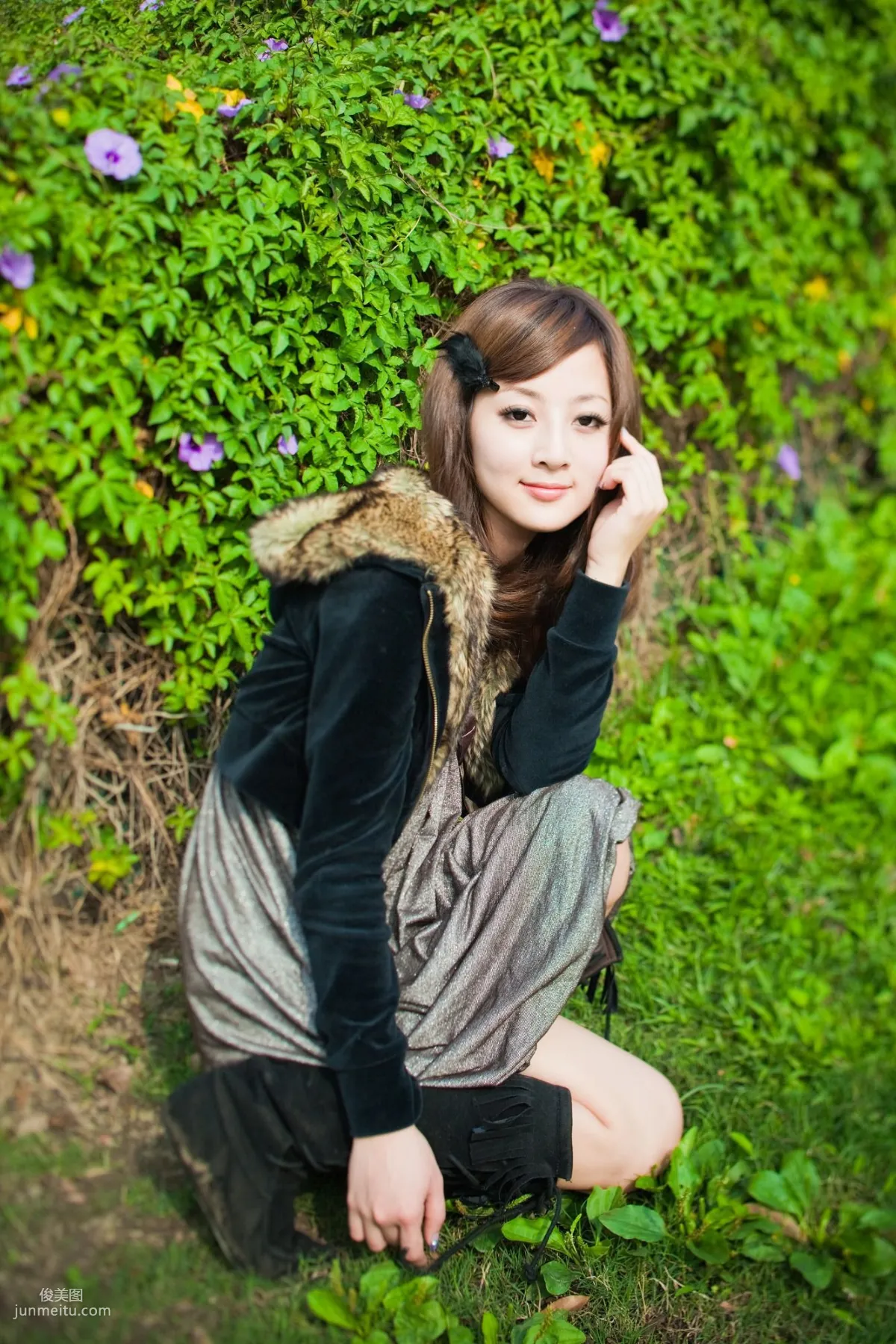 Guo Zi MM/Zhang Kaijie, Sisi South Village + Daan Forest Park Outdoor Shoot Photo Set photo 38