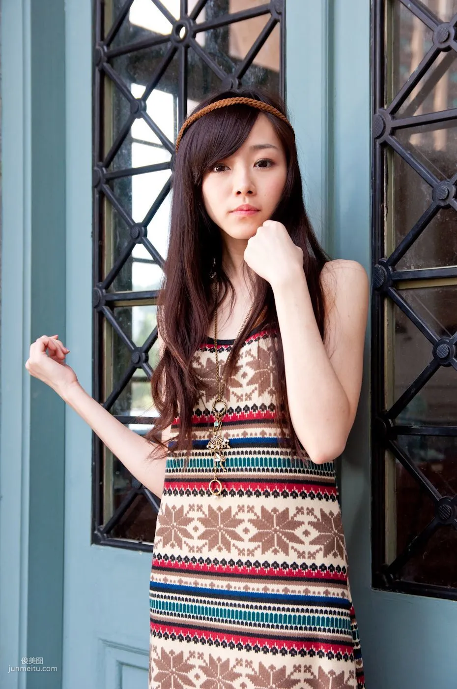 Taiwan Pure Beauty Mika Water Museum Street Snap Photo Set photo 35