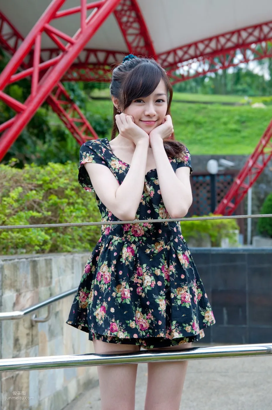 Taiwan Pure Beauty Mika Water Museum Street Snap Photo Set photo 81