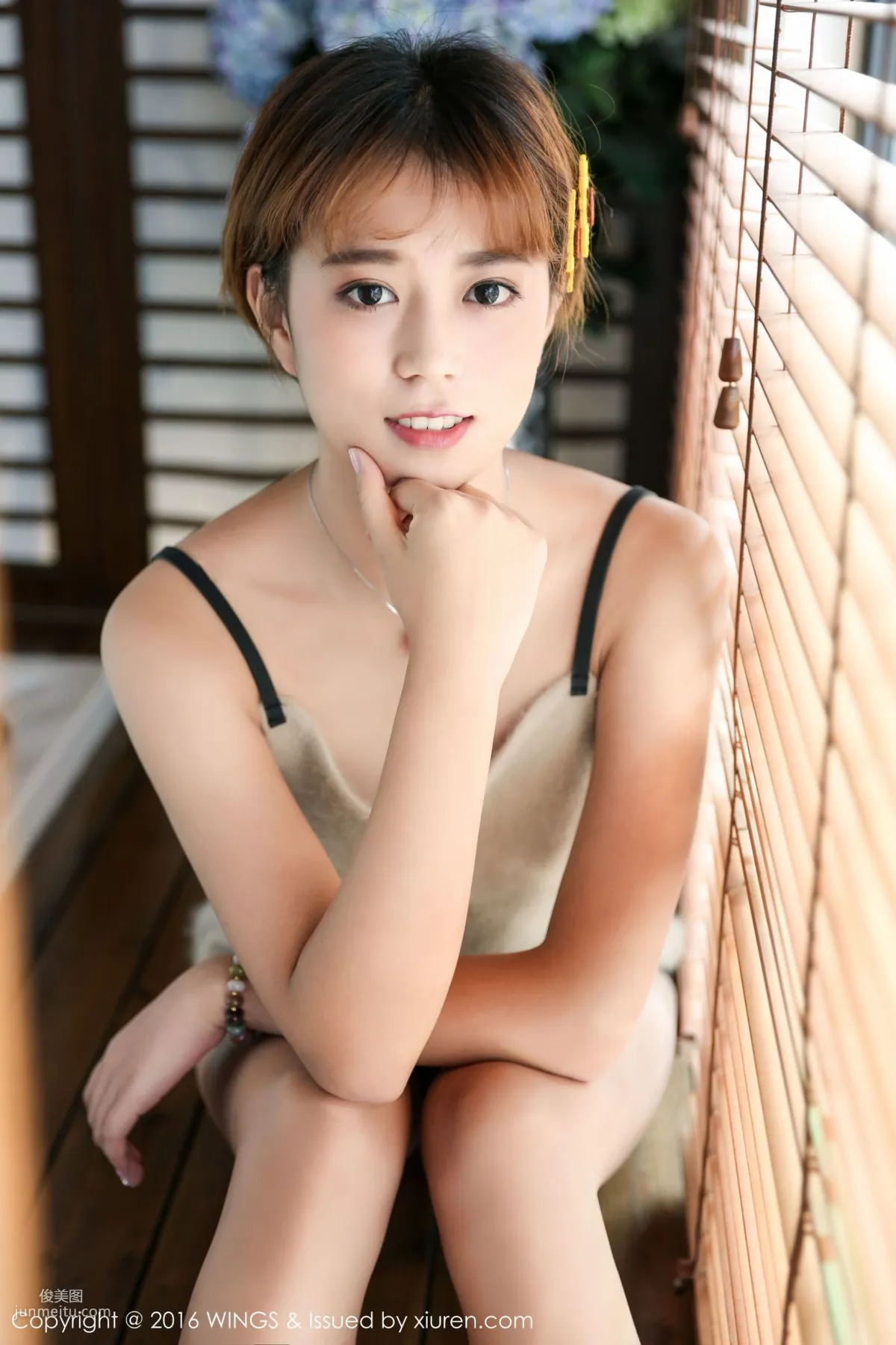 Ningmeng vivi - Top-Notch Short-Haired Handsome Model [WingS] Vol.019 Photo Set photo 22