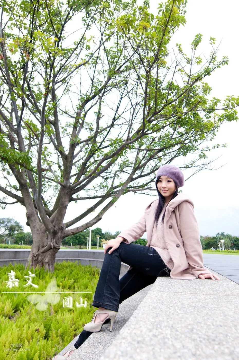 Taiwan Beauty Jiawen Yuanshan Outdoor Shoot Photo Set photo 9