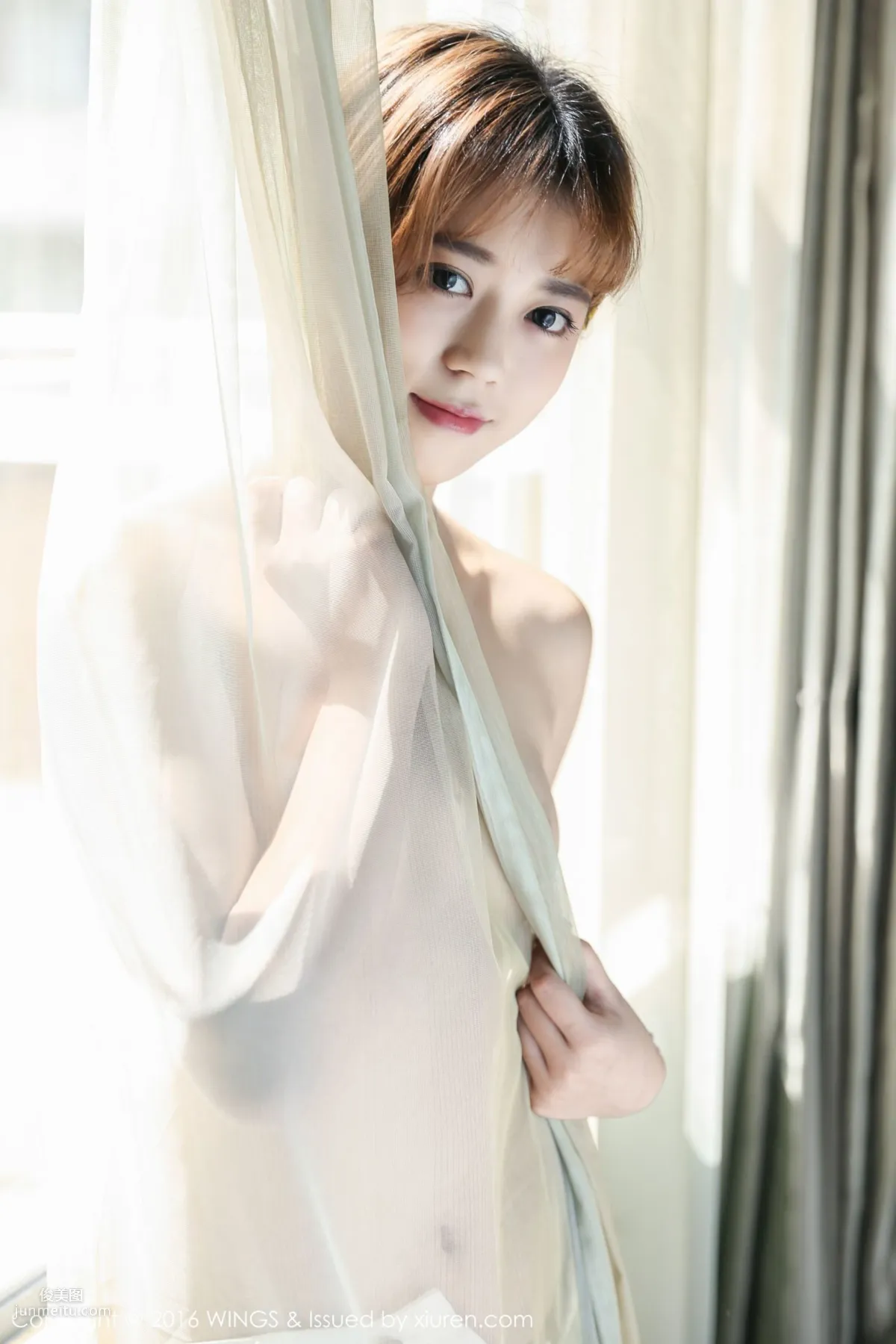 Ningmeng vivi - Top-Notch Short-Haired Handsome Model [WingS] Vol.019 Photo Set photo 21