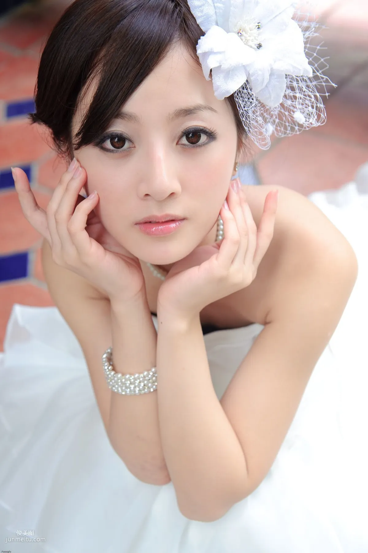 Zhang Kaijie / Zhang Yunfei "Sun Moon Lake + Paper Church (Wedding Dress)" Photo Set photo 14