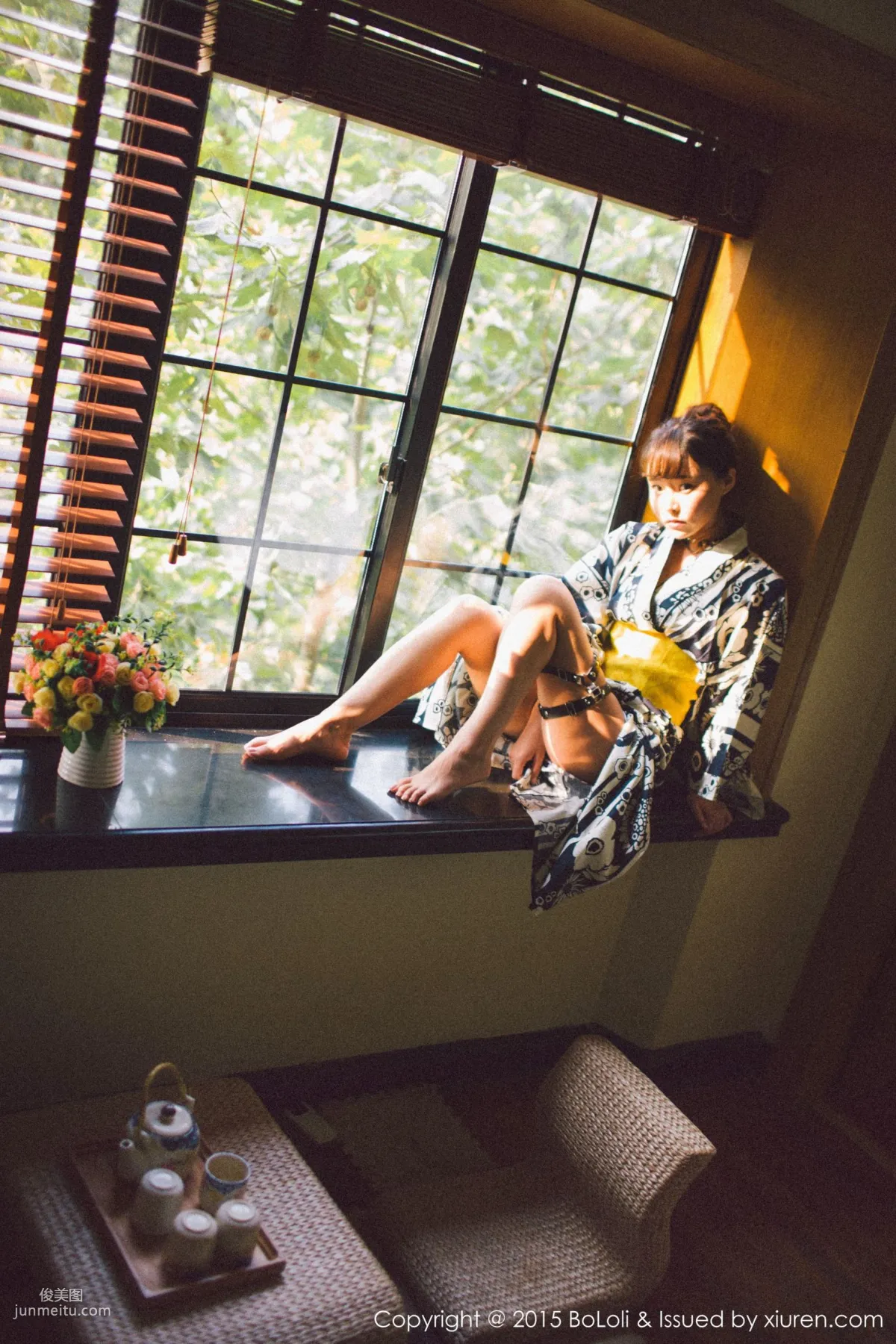 Liu Youqi Sevenbaby, Kimono Theme [Boluoshe] Vol.056 Photo Set photo 4