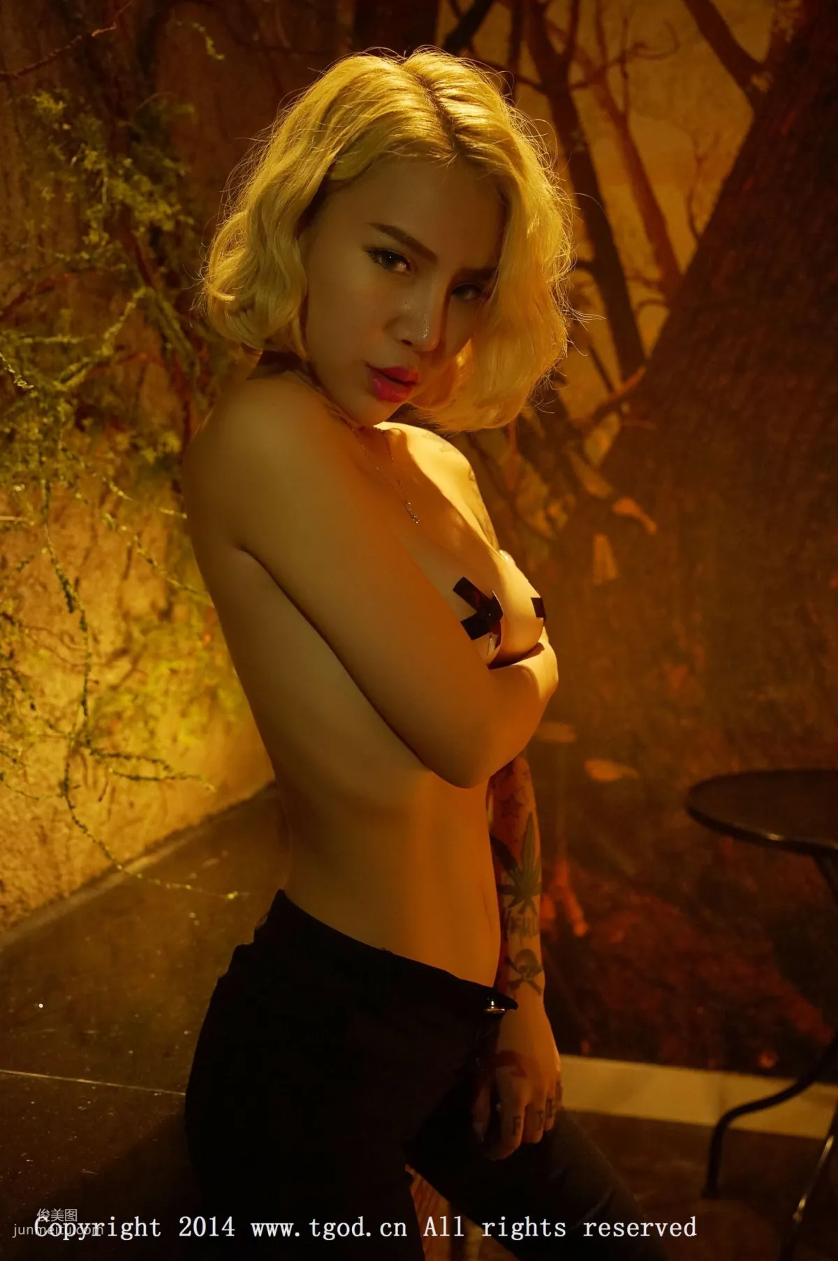 Sexy and Handsome Yakuza Boss shitt, SM Body Photography [TGOD] Photo Set photo 32