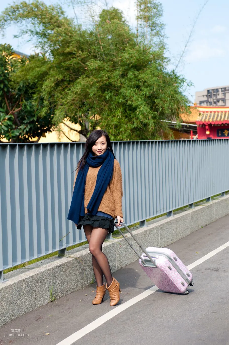 Taiwan Beauty Jiawen Yuanshan Outdoor Shoot Photo Set photo 20