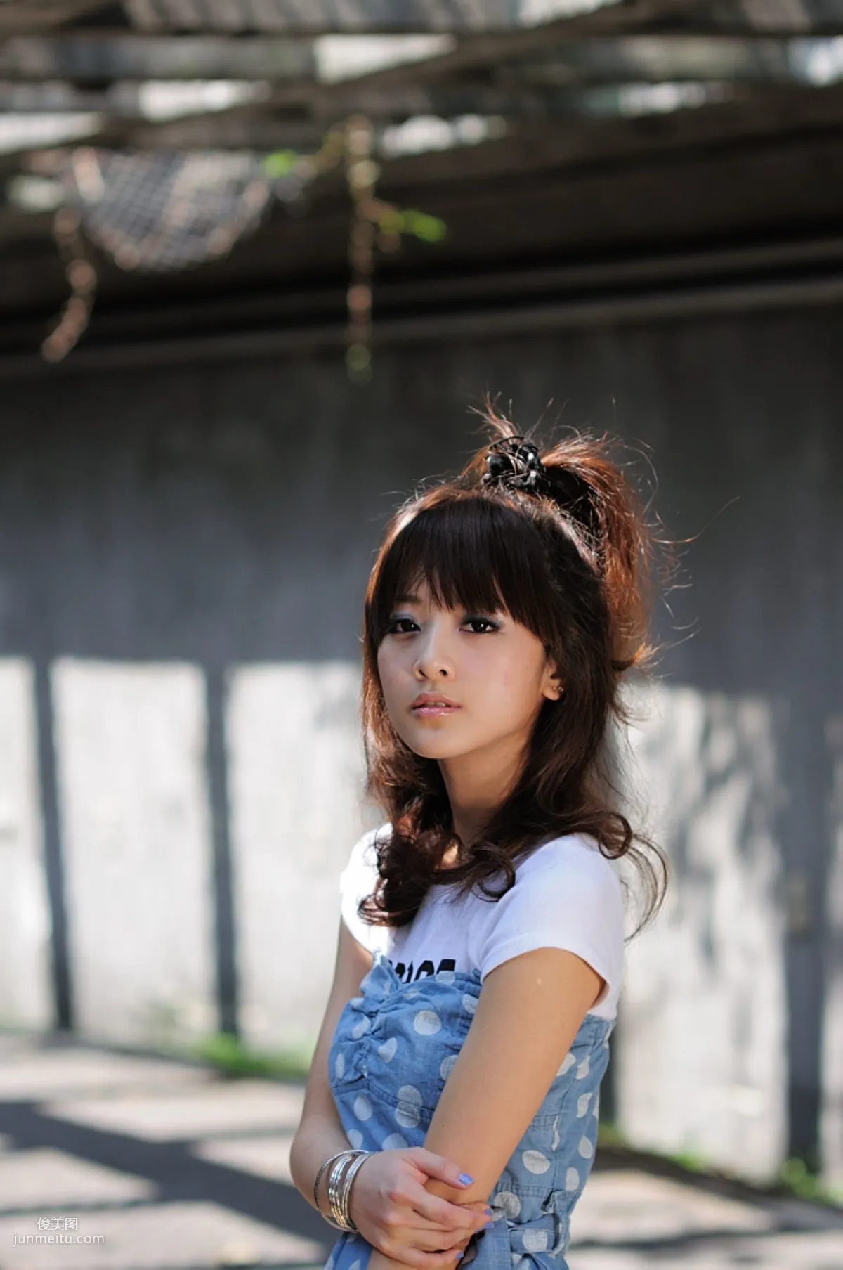 Taiwan Internet Celebrity Guozi MM, Children's Traffic Museum Street Snap Photo Set photo 15
