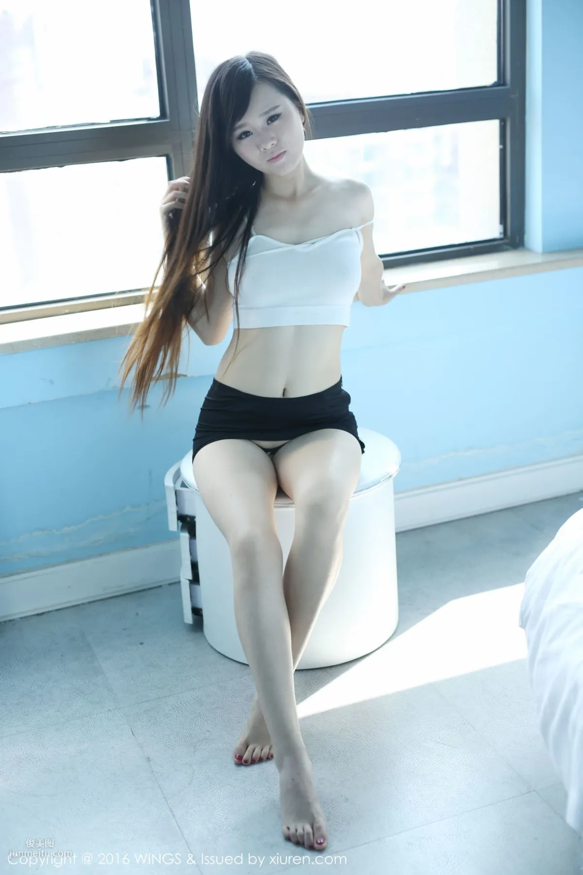 Miaomiao cyann, Private Girl Bathed in Sunlight [WingS] Vol.022 Photo Set photo 2