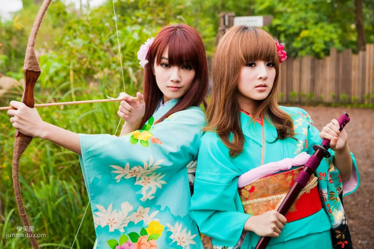 果子、小品、兔兔(品果兔)《宜蘭和服遊拍》写真集17