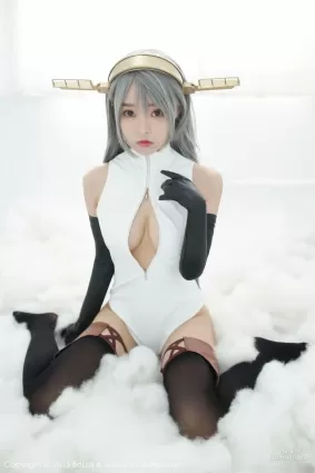 柳侑绮Sevenbaby《艦娘collection》榛名COS(開胸泳衣版)  [BoLoli波蘿社] Vol.034 寫真集