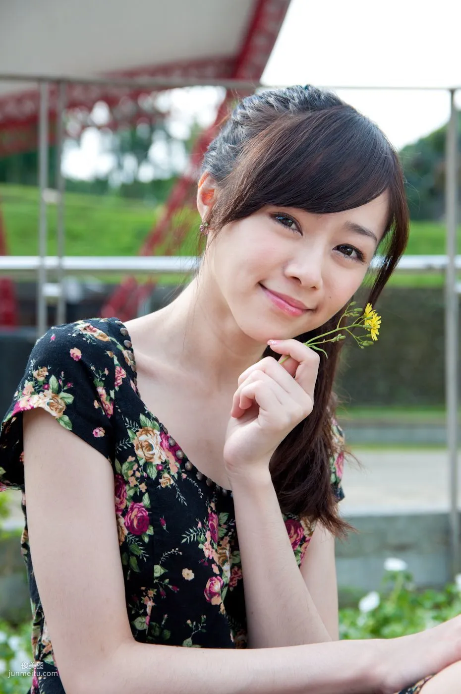 Taiwan Pure Beauty Mika Water Museum Street Snap Photo Set photo 84