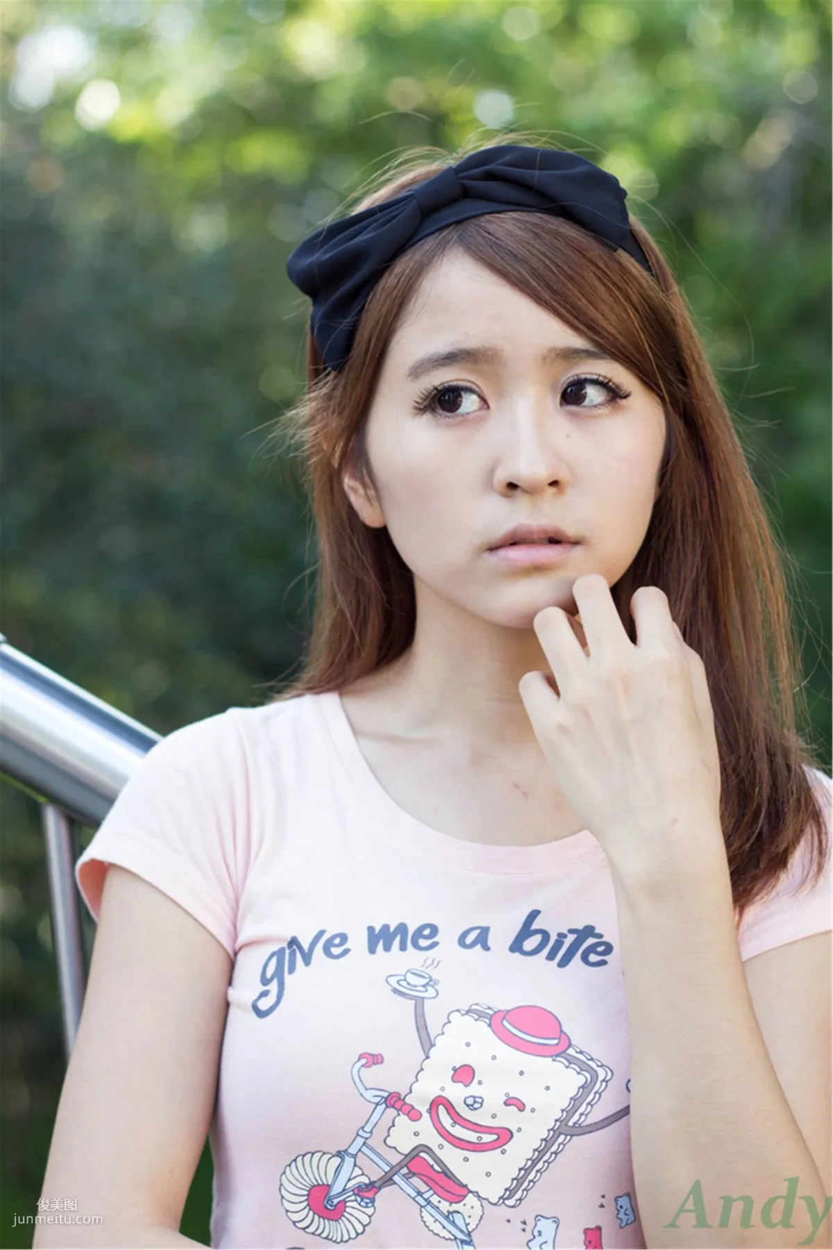 台灣美女模特圈圈/郭燕陵《校園時光》寫真集 19