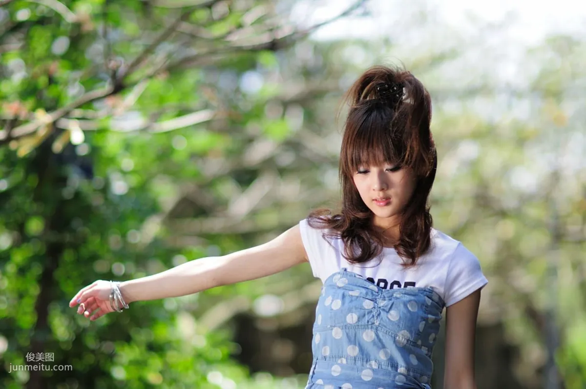Taiwan Internet Celebrity Guozi MM, Children's Traffic Museum Street Snap Photo Set photo 27