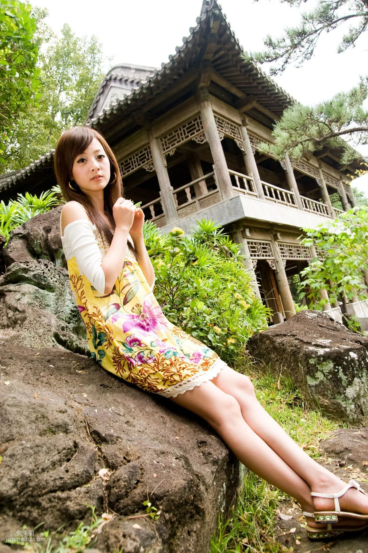 Mikako / Zhang Kaijie, Zhishan Garden, Aboriginal Park Outdoor Shoot Photo Set photo 17