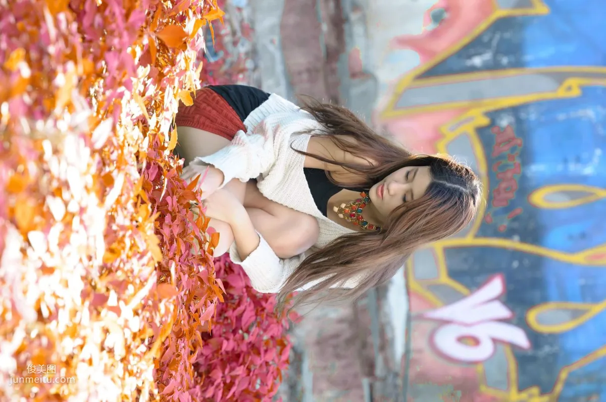 Lin Zhenyi Yuna Fresh and Sweet Outdoor Photos Photo Collection photo 15