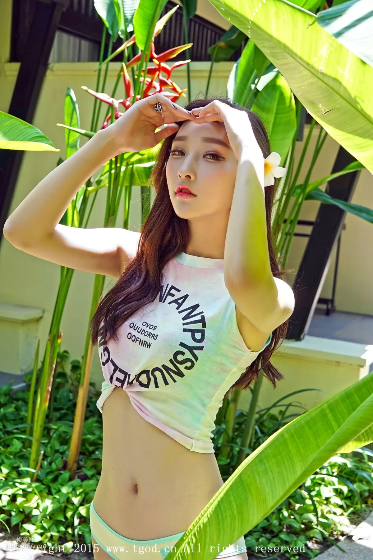Li Xiaoqiao JoJo, Jungle Adventure with the Goddess [TGOD] Photo Set photo 35