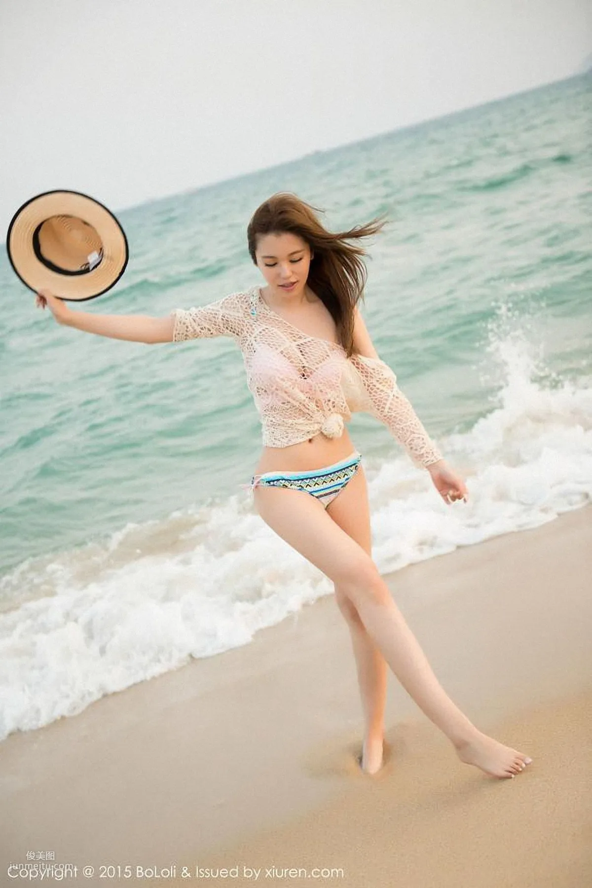 Liu Yaxi, Sanya Travel Shoot, Lace and Bikini Series [Boluoshe] Vol.026 Photo Set photo 45