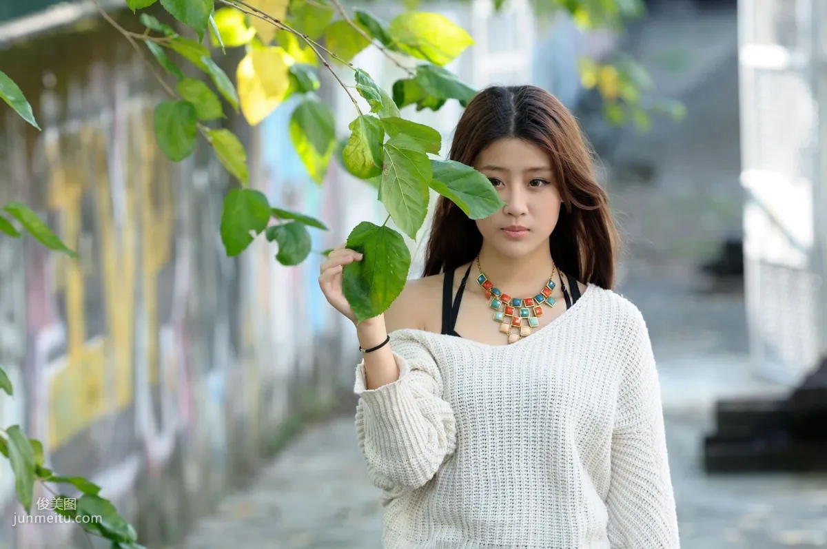 Lin Zhenyi Yuna Fresh and Sweet Outdoor Photos Photo Collection photo 20