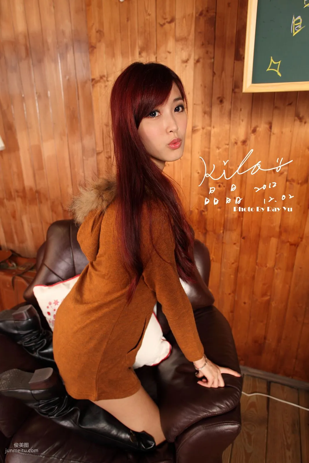 台湾正妹Kila晶晶/廖挺伶《甜美长靴女神》写真集4