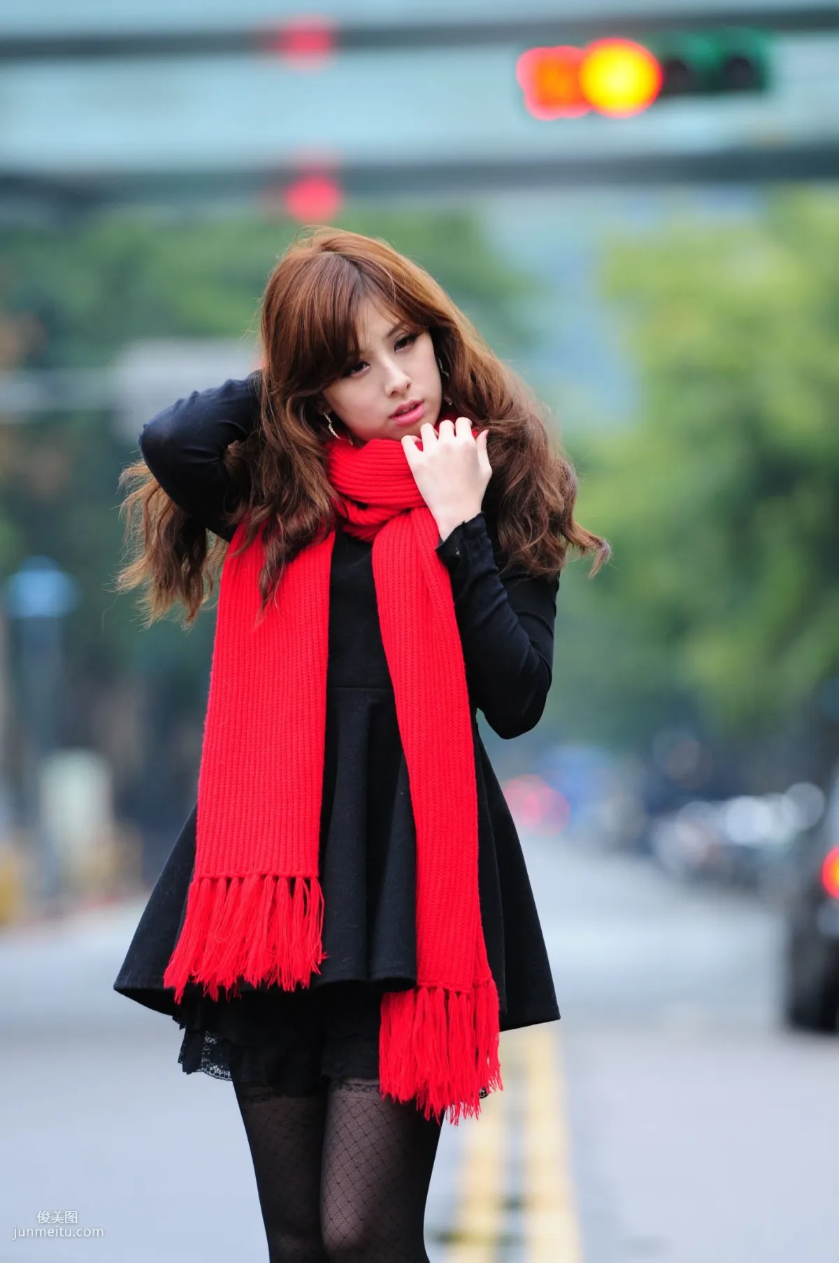 Taiwan Beauty Xiao Mi Kate su, Fresh Outdoor Shoot Photo Collection photo 8