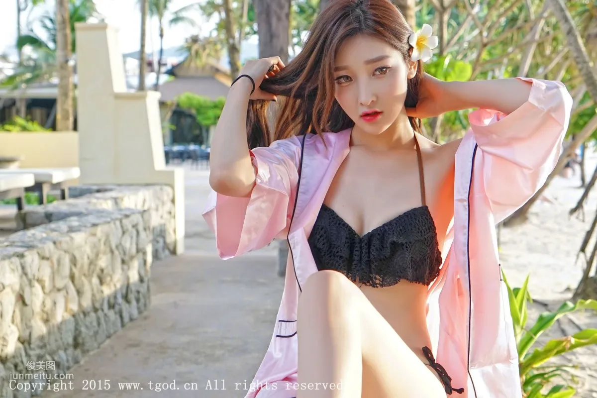 Li Xiaoqiao JoJo, Phuket Travel Shoot, Seaside Aesthetic Series [TGOD] Photo Set photo 19