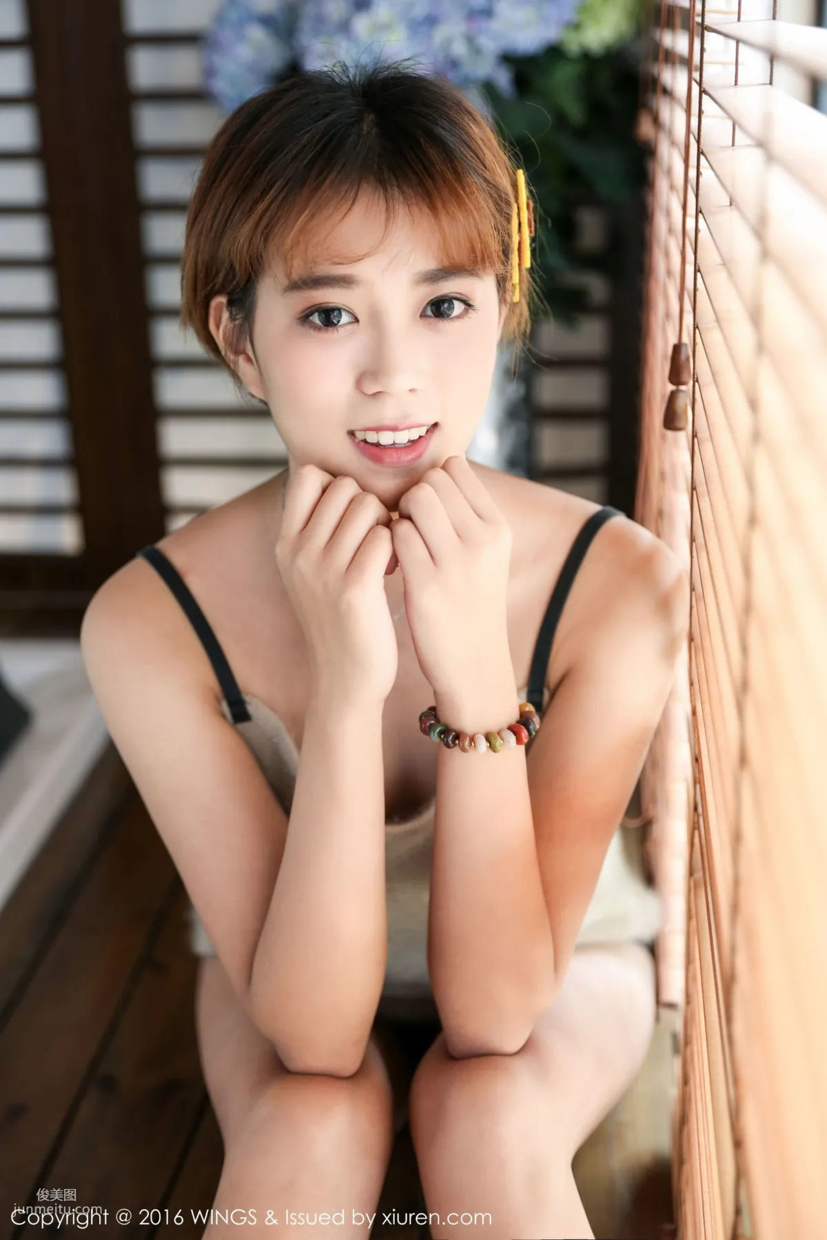 Ningmeng vivi - Top-Notch Short-Haired Handsome Model [WingS] Vol.019 Photo Set photo 23