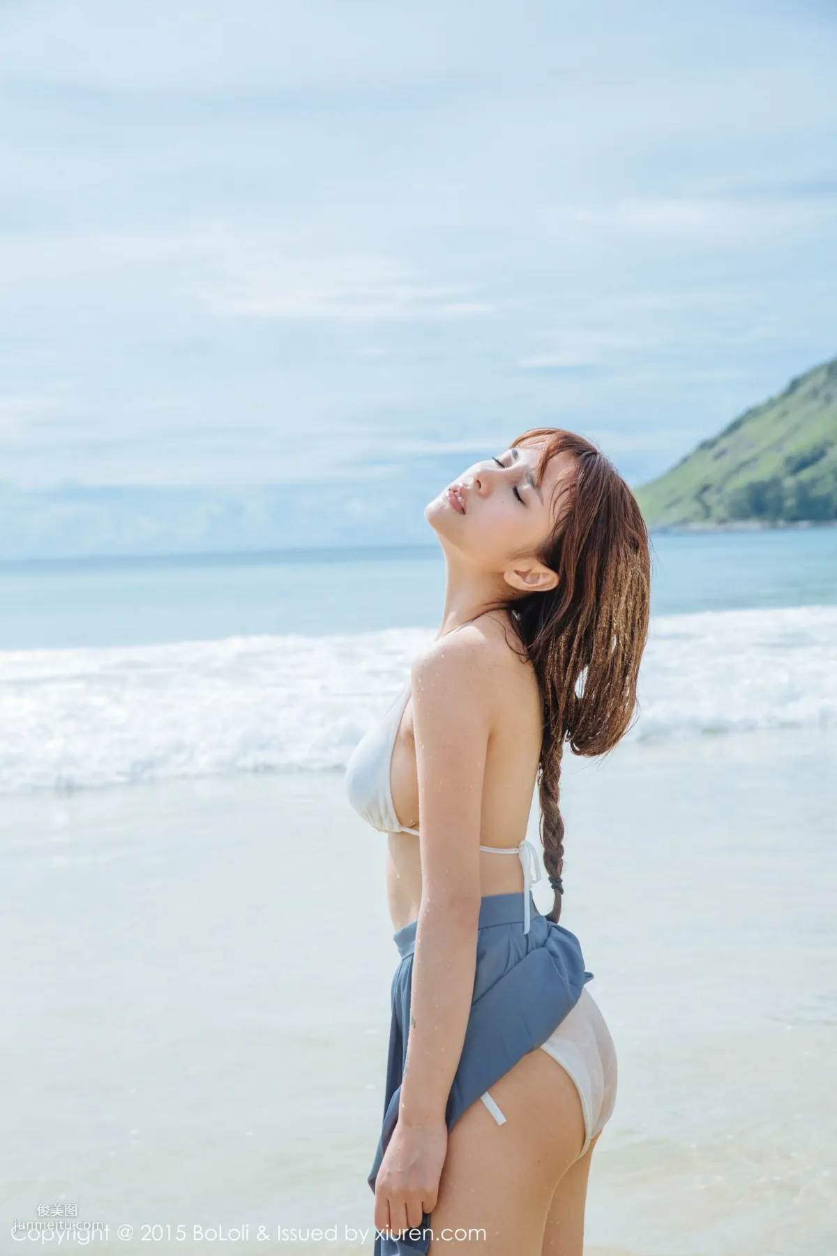 Xia Meijiang, Phuket Travel Shoot, Sexy Chef Plus Seaside Sailor Outfit [Boluoshe] Vol.077 Photo Set photo 43