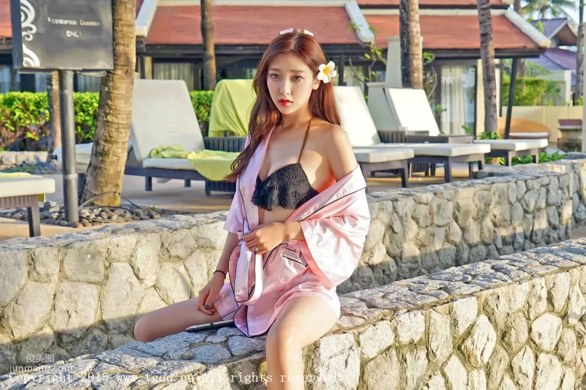Li Xiaoqiao JoJo, Phuket Travel Shoot, Seaside Aesthetic Series [TGOD] Photo Set photo 14