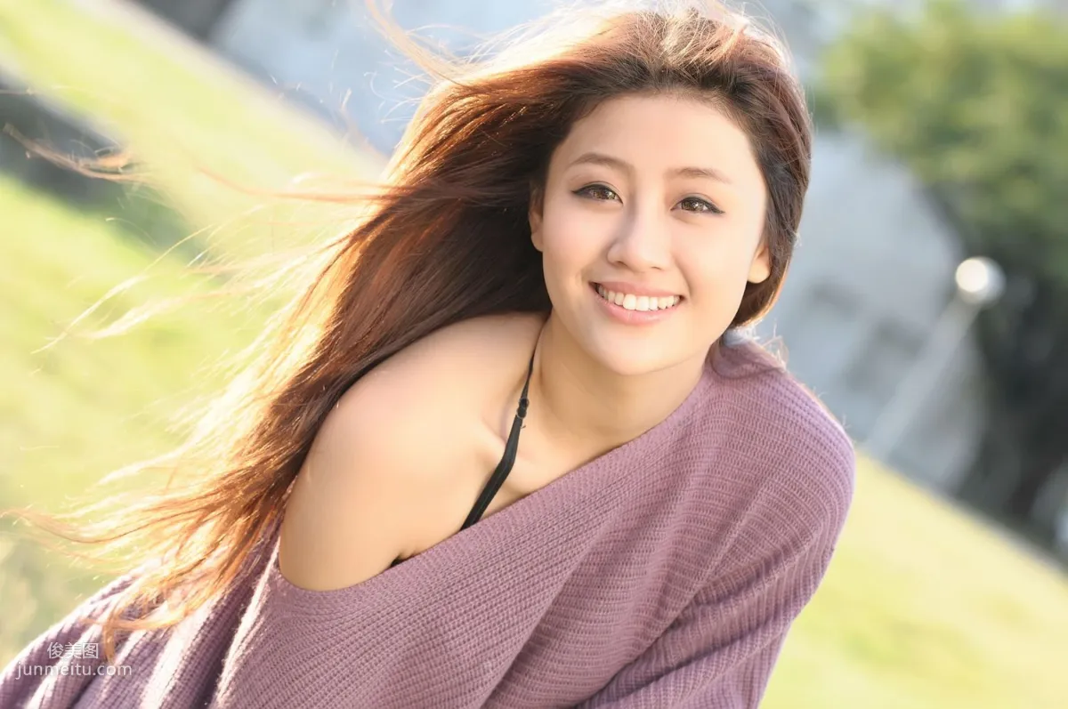 Lin Zhenyi Yuna Fresh and Sweet Outdoor Photos Photo Collection photo 29