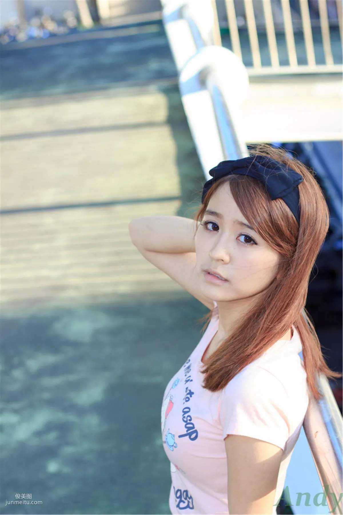 台灣美女模特圈圈/郭燕陵《校園時光》寫真集 5