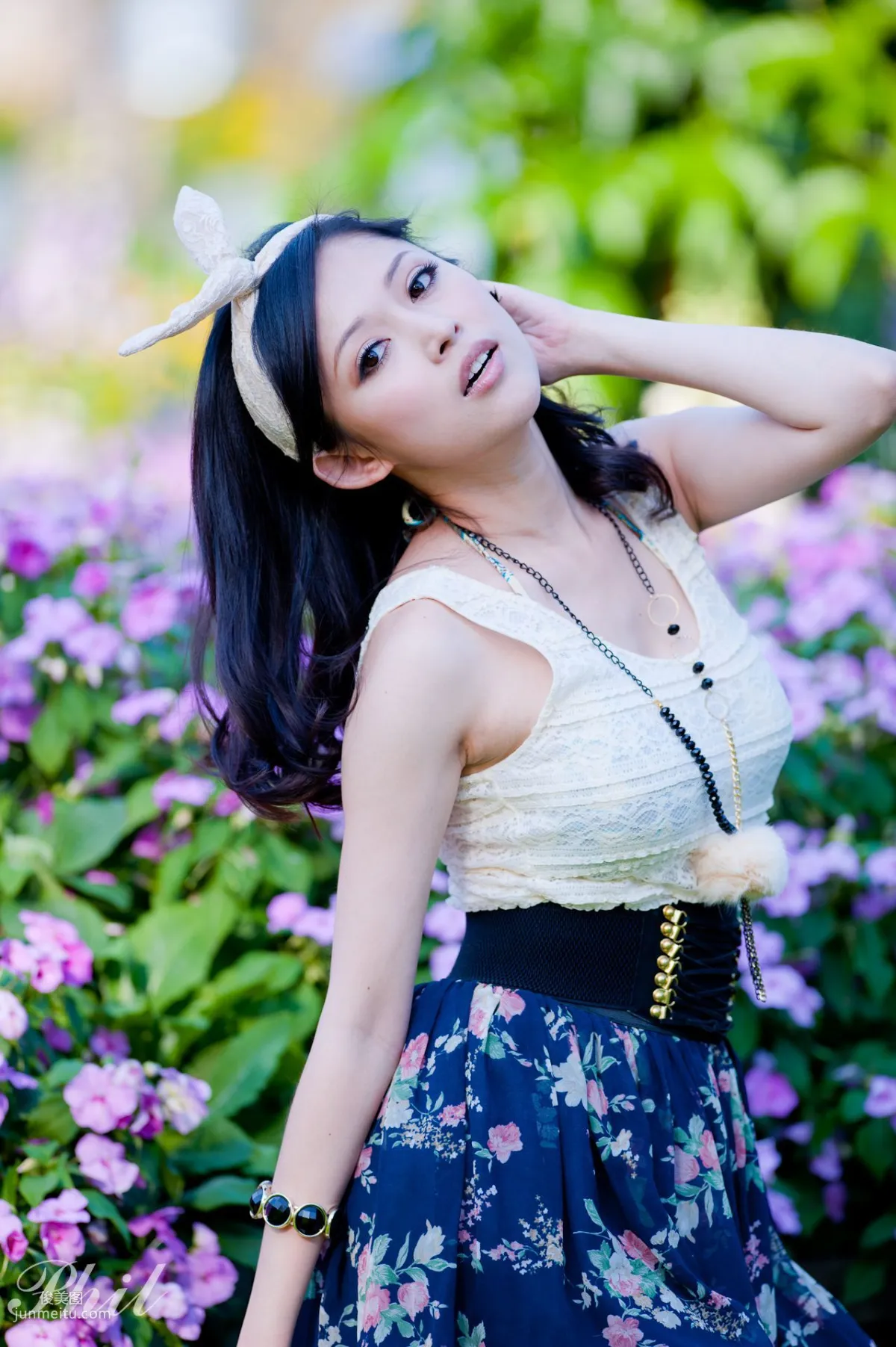 Beautyleg Leg Model Avy Dress Park Outdoor Shoot Photo Set photo 57