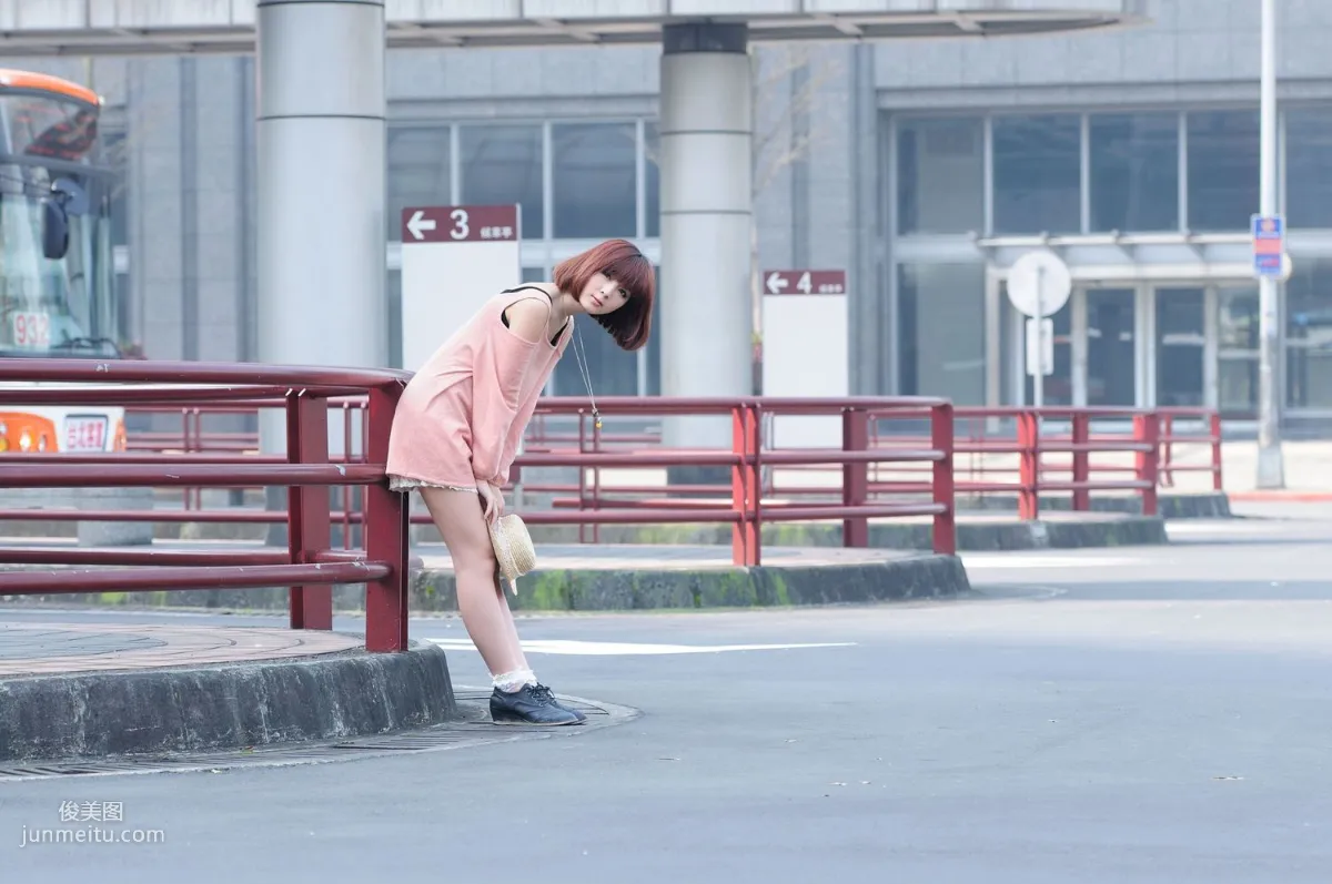 Short-Haired Beauty Xiaozhu patty, 2 Sets of Fresh Street Snap Photo Set photo 11