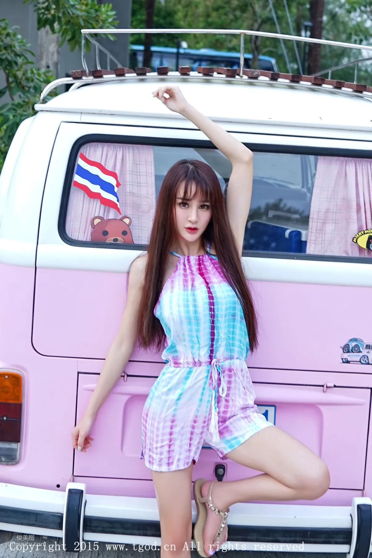 Cheryl Qingshu, Goddess Takes You to Experience Exotic Charm [TGOD] Photo Set photo 16