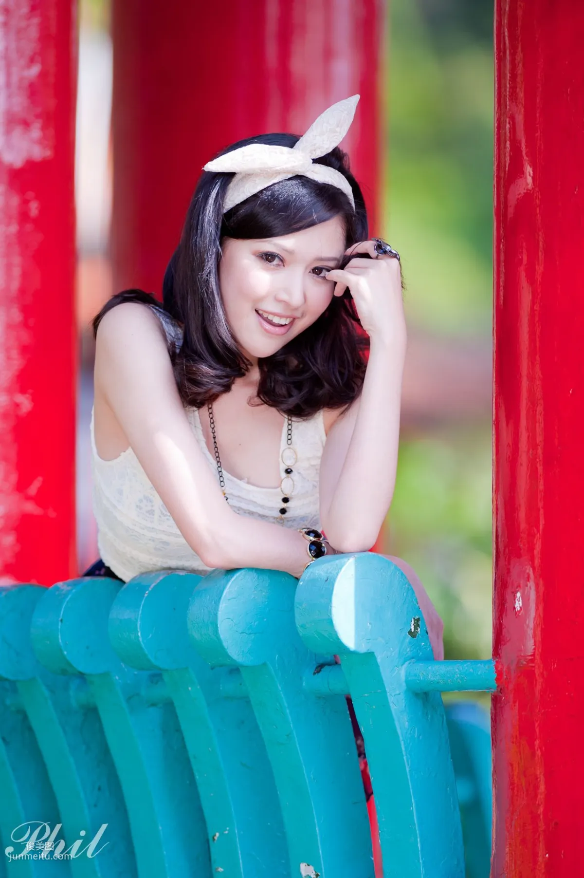 Beautyleg Leg Model Avy Dress Park Outdoor Shoot Photo Set photo 30