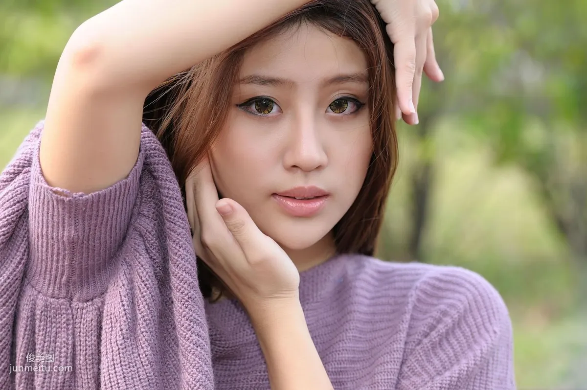 Lin Zhenyi Yuna Fresh and Sweet Outdoor Photos Photo Collection photo 33